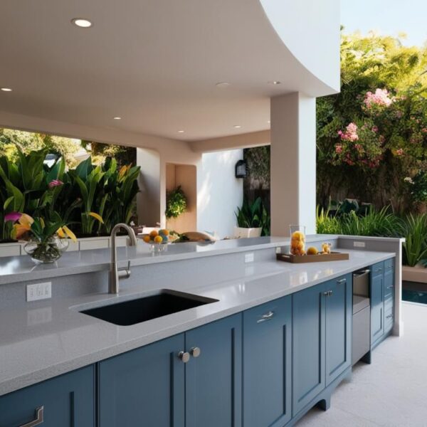 Silestone Lagoon Quartz Countertop