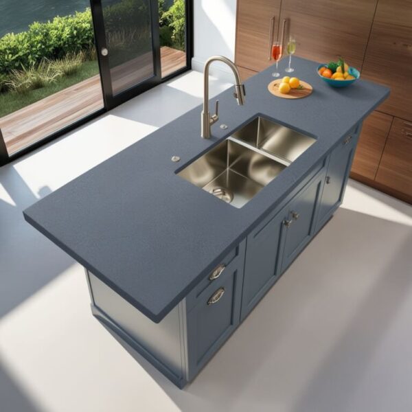 Silestone Lagoon Quartz Countertop - Image 2