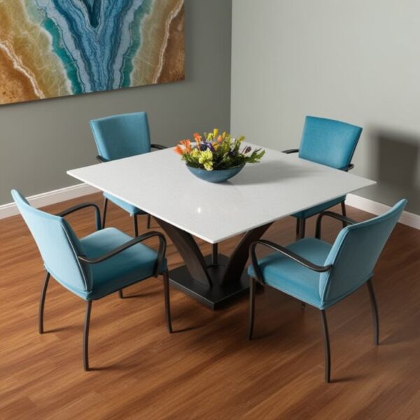 Silestone Lyra Quartz 8 Seater Dining Table - Image 2