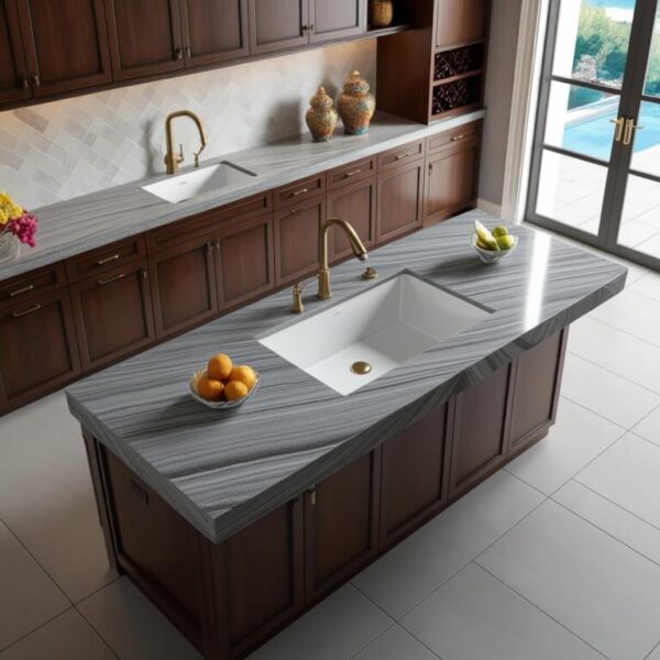 Taj Mahal Quartzite Countertop - Image 4