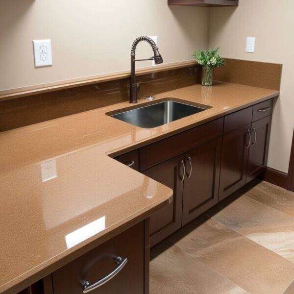 Tan Brown Granite Countertop