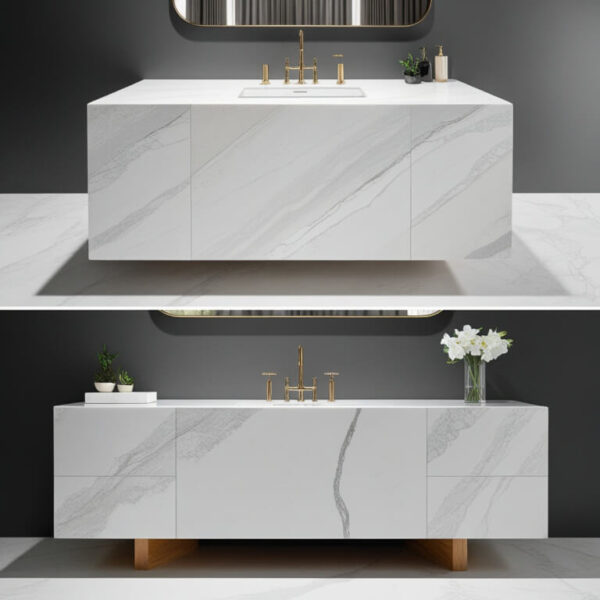 Thassos White Marble Countertop