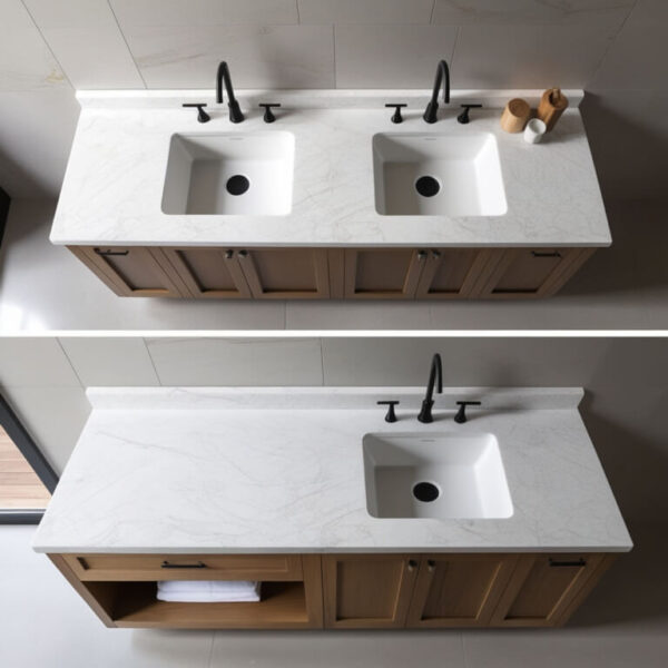Thassos White Marble Countertop - Image 3