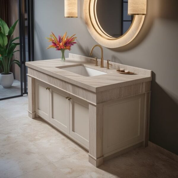 Travertine Countertop