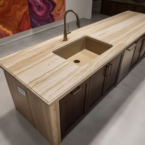 Travertine Countertop - Image 4