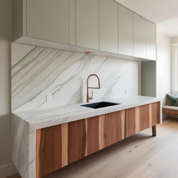 Verde Alpi Marble Countertop
