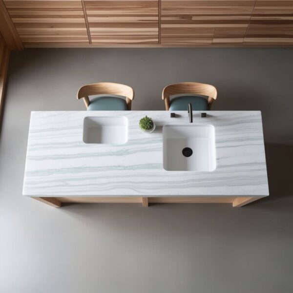 Verde Alpi Marble Countertop - Image 4