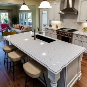 Viscount White Granite Countertop
