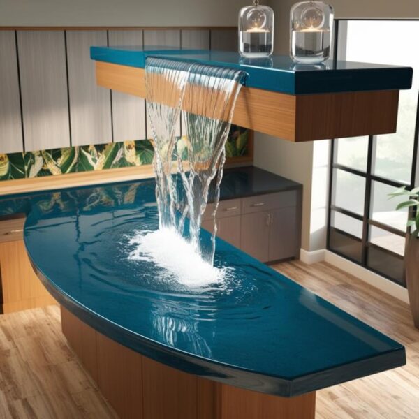 Waterfall Countertop