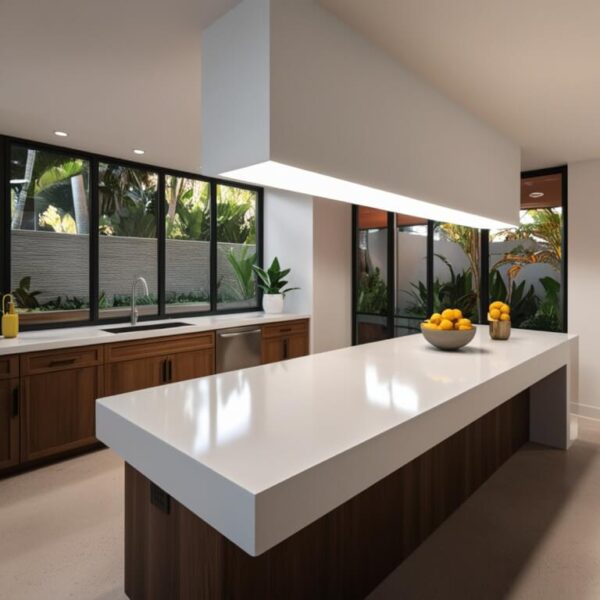 White Counter Top