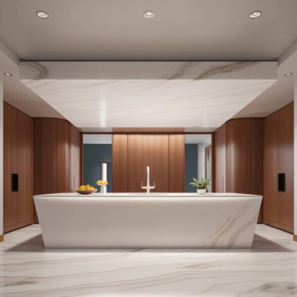 White Pearl Quartzite Countertop
