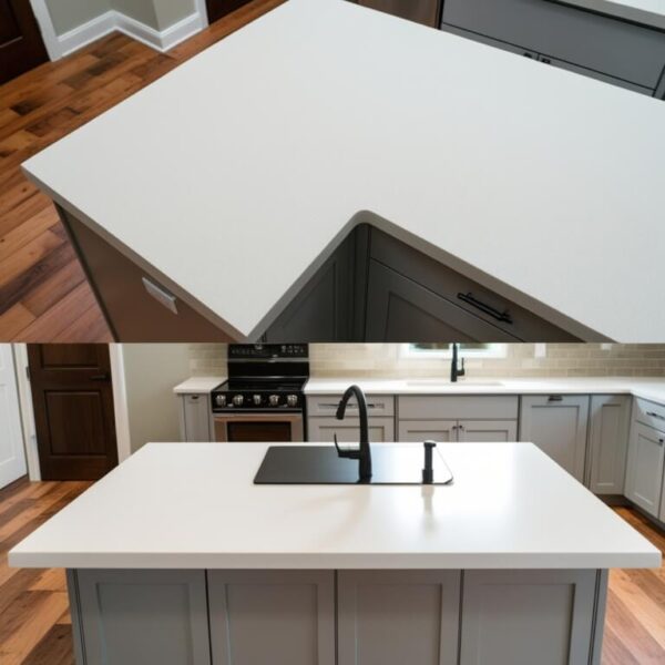 White Sand Quartzite Countertop