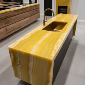 Yellow Onyx Countertop