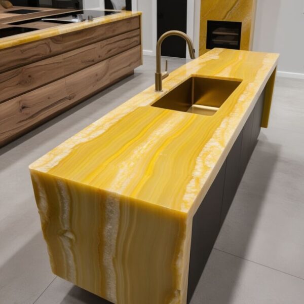 Yellow Onyx Countertop
