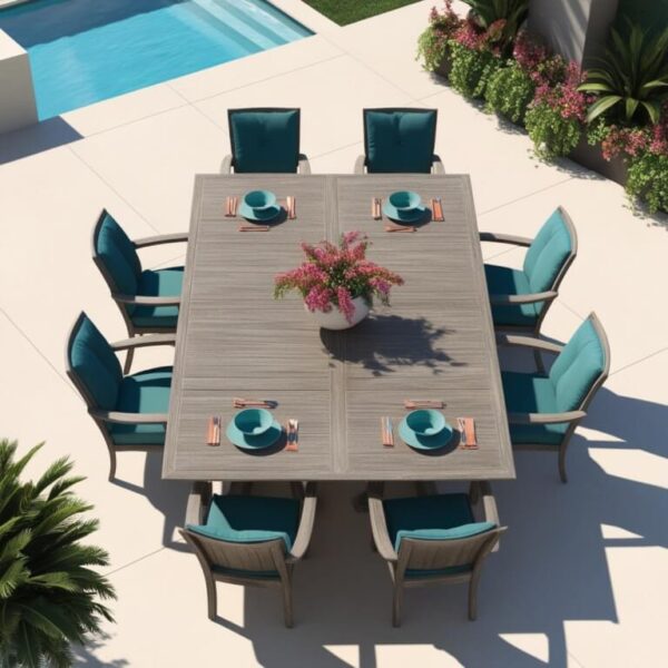 8 Seater Outdoor Table