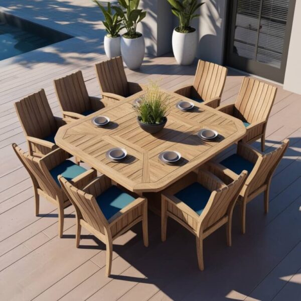 8 Seater Outdoor Table - Image 2