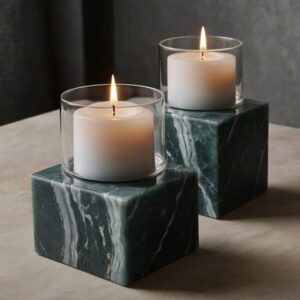 Acrylic Candle Holders