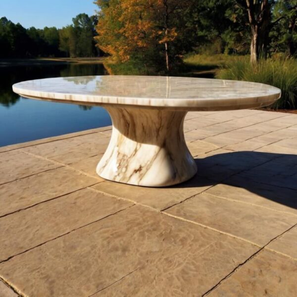 Alabaster Outdoor Table