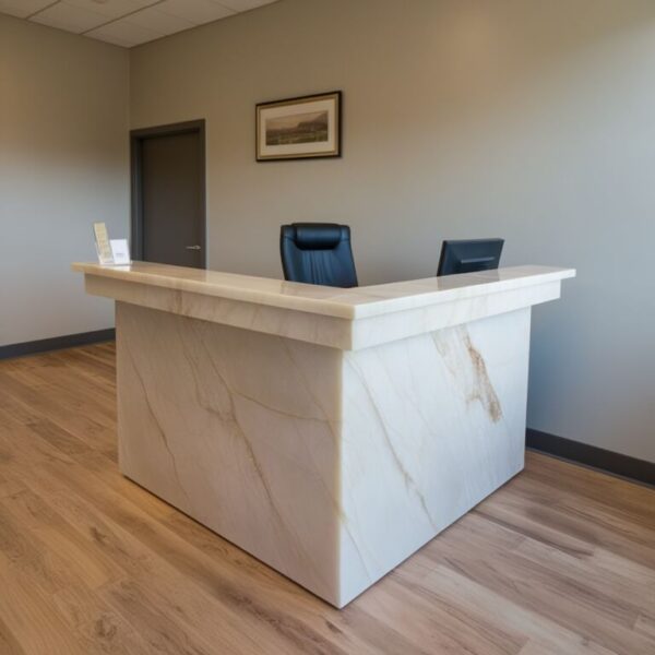 Alabaster Reception Desk - Image 2
