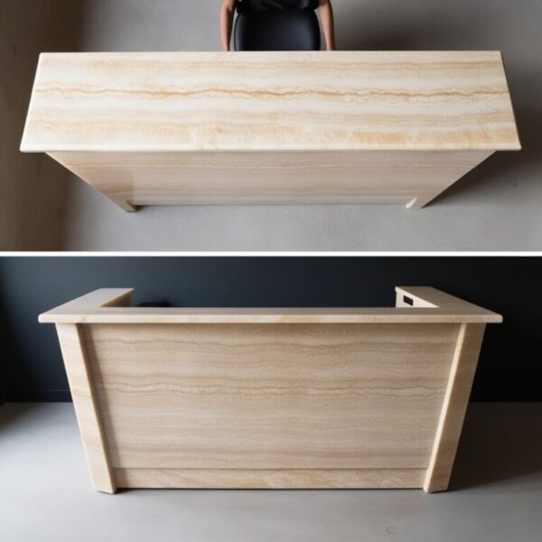 Alabaster Reception Desk - Image 3