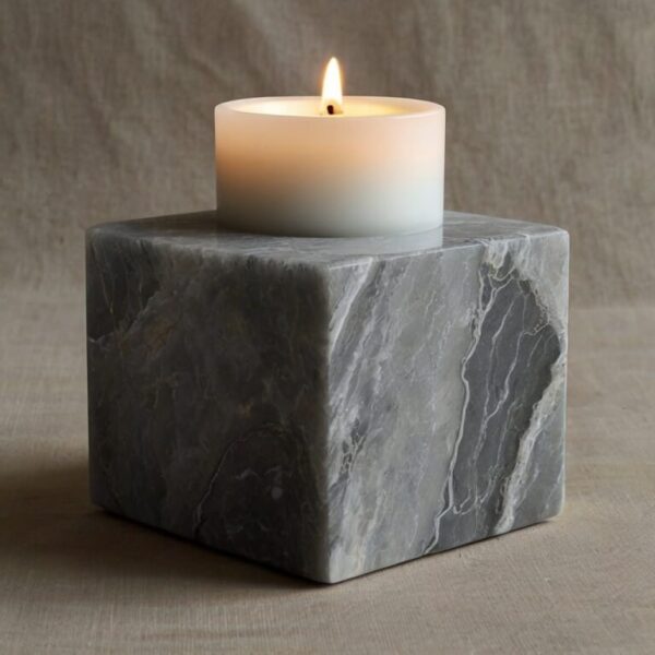 Alaska Quartzite Candle Holders - Image 2