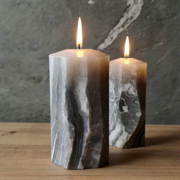 Alaska Quartzite Candle Holders - Image 3