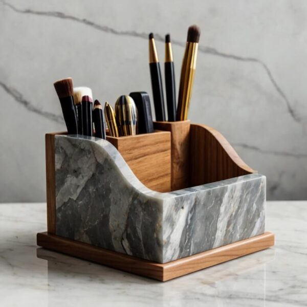 Alaska Quartzite Desk Organizer - Image 4