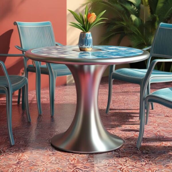 Aluminum Outdoor Table - Image 2