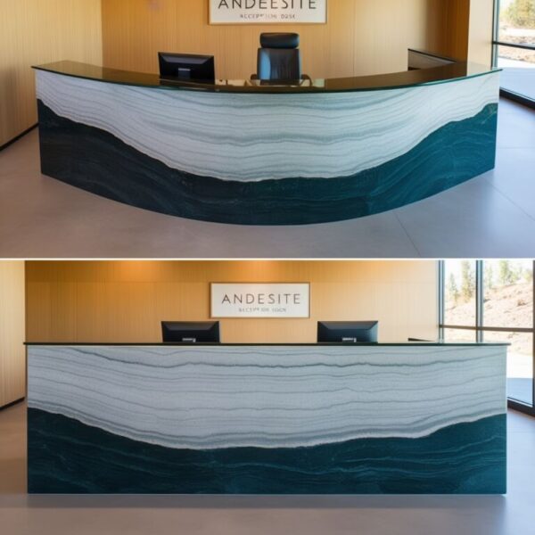 Andesite Reception Desk - Image 2