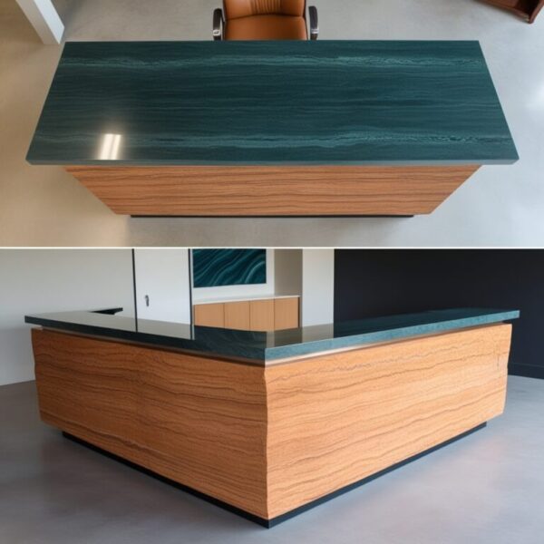Andesite Reception Desk - Image 4