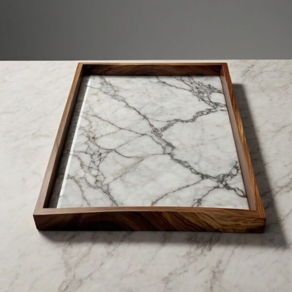 Arabescato Marble Tray - Image 2