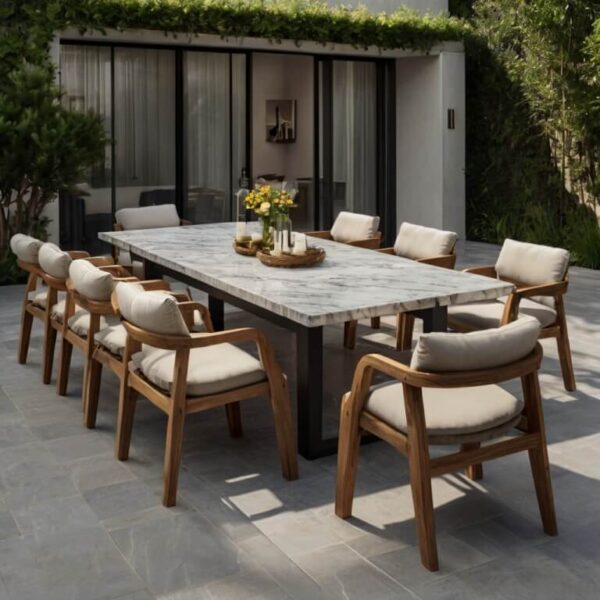 Backyard Outdoor Table Setting Ideas - Image 3