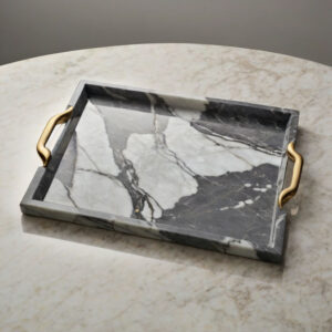 Bardiglio Marble Tray