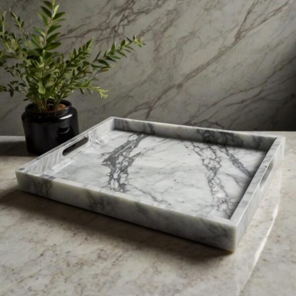 Bardiglio Marble Tray - Image 2