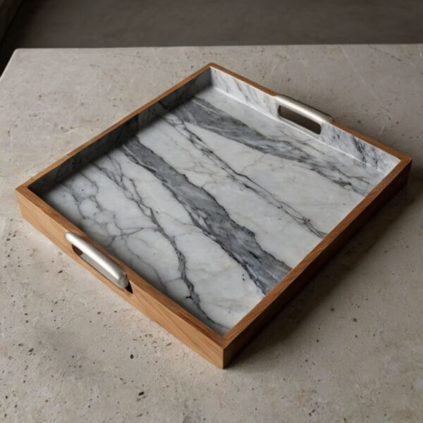 Bardiglio Marble Tray - Image 4