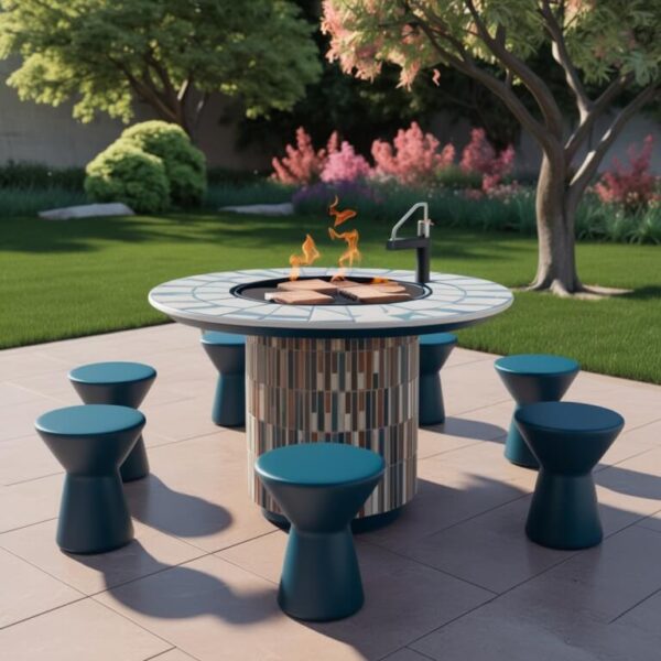 Bbq Outdoor Table - Image 2