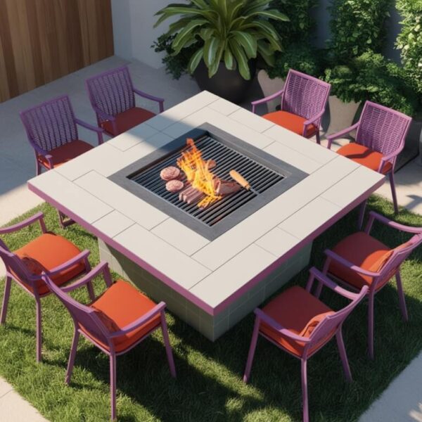 Bbq Outdoor Table - Image 3