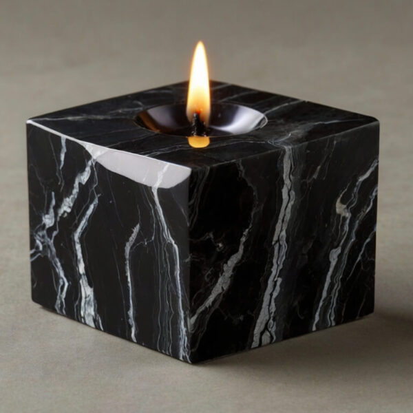Black Onyx Candle Holders - Image 3