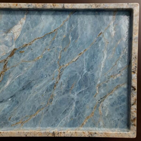 Blue Ice Quartzite Tray - Image 3