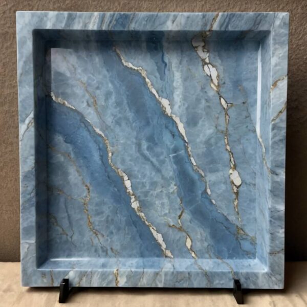 Blue Ice Quartzite Tray - Image 4