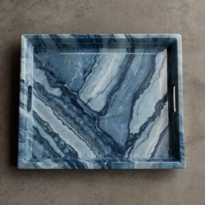 Blue Macaubas Quartzite Tray