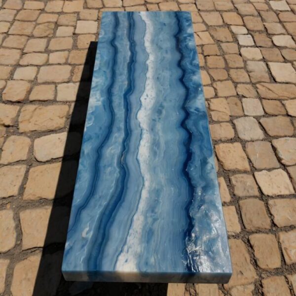 Blue Onyx Outdoor Table