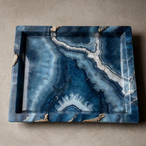 Blue Onyx Tray