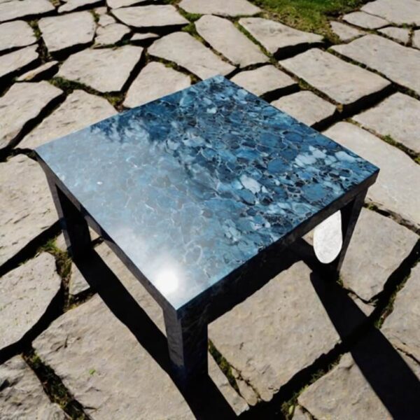 Blue Pearl Granite Outdoor Table - Image 2