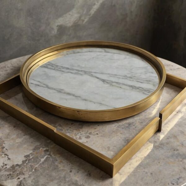 Brass Mirror Tray - Image 3