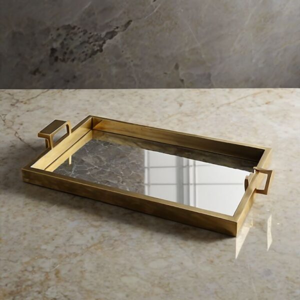 Brass Mirror Tray - Image 4