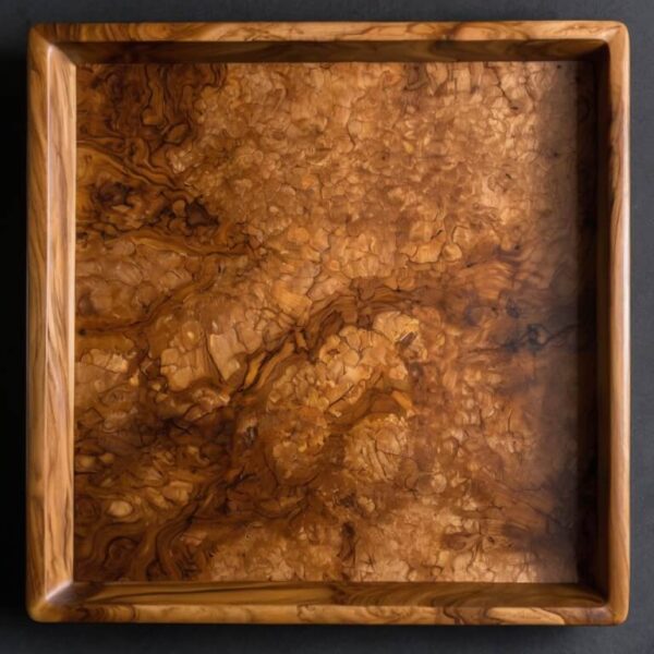 Burl Wood Tray