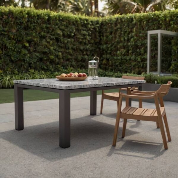 Caesarstone Pebble Quartz Outdoor Table - Image 2