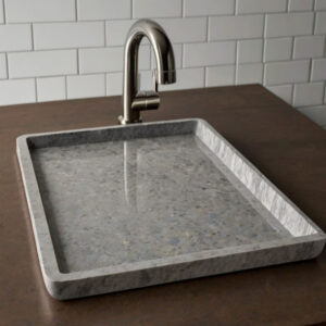 Caesarstone Pebble Quartz Tray
