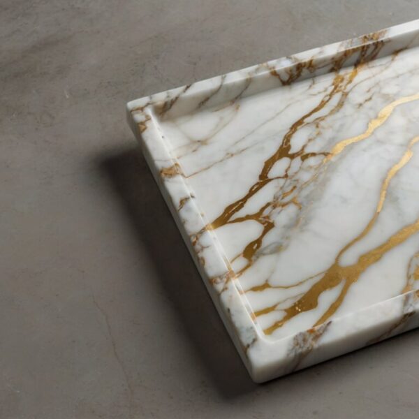 Calacatta Borghini Marble Tray - Image 4